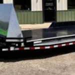 7’ x 20’ Tandem Axle Load Trailer/Car Hauler with Steel Floor, Rock Shield & Step Deck